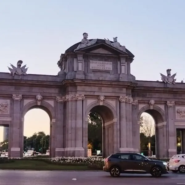 Puerta de Alcalá, en Madrid