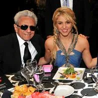 LAS VEGAS, NV - NOVEMBER 09:  (L-R) William Mebarak Chadid, honoree Shakira and Nidia Ripoll  attend the 2011 Latin Recording Academy Person Of The Year honoring Shakira held at the Mandalay Bay Resort & Casino on November 9, 2011 in Las Vegas, Nevada.  (Photo by Rodrigo Varela/WireImage)