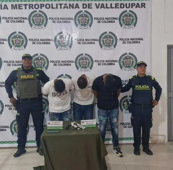 Capturan a hombres por robo de un iPhone y oro en Valledupar