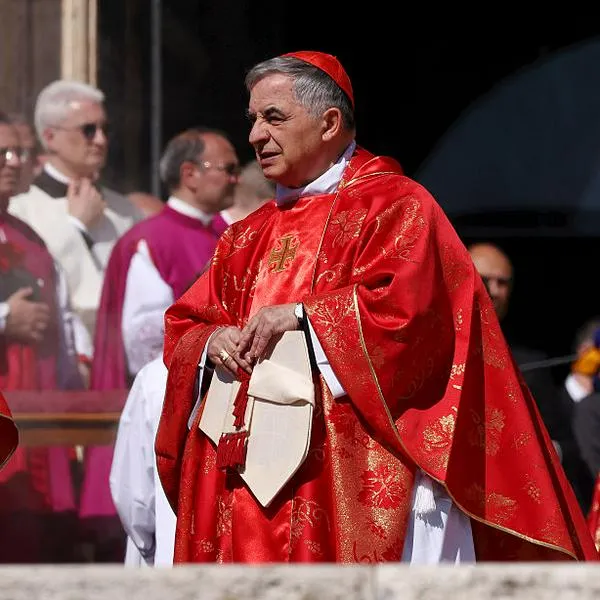 Angelo Becciu, el cardenal condenado por corrupción.