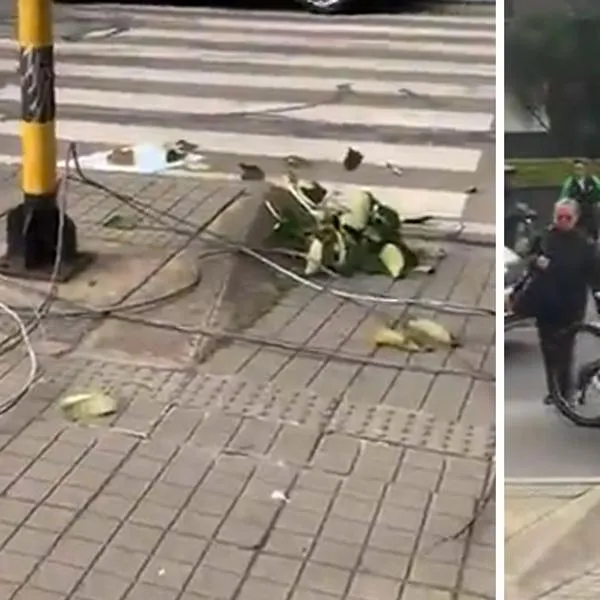 Bogotá hoy: explosión de cables en calle 65 con 7 y hay muchos barrios sin luz