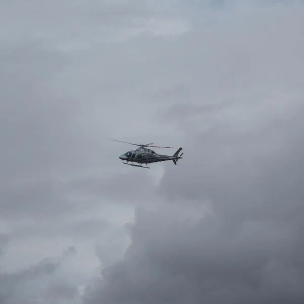 Helicóptero cayó cerca de Cartagena