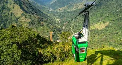 Teleférico más inclinado de Latinoamérica