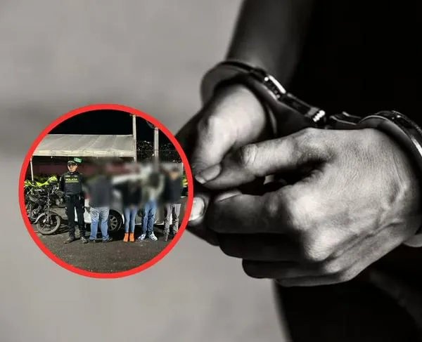 Capturaron a 4 ladrones que roban en Usaquén, Bogotá: así robaban carros