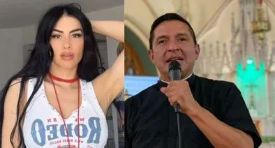 El lío que le armaron al padre Chucho que involucra a Jessica Cediel