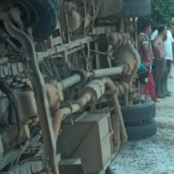 Impactante accidente de bus escolar dejó más de 50 niños lesionados en Antioquia