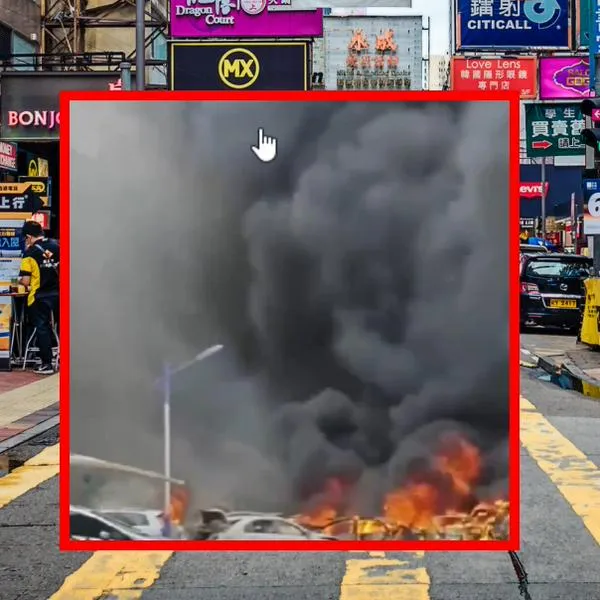 Video muestra impresionante explosión en China y la angustia de ciudadanos