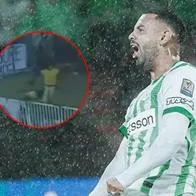 Atlético Nacional: hincha se desplomó en golazo de Cardona ante Pasto; qué pasó