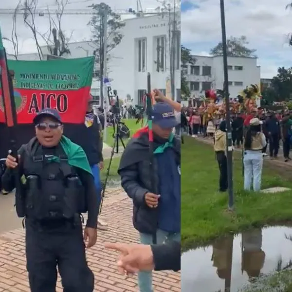 Más de 10.000 indígenas siguen en la Universidad Nacional y le hicieron peticiones concretas el presidente Gustavo Petro antes de las marchas.