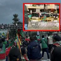 Minga indígena adelantó marchas en Bogotá