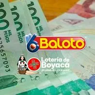 Foto de dinero colombiano, Baloto y Lotería Boyacá, en nota de Baloto y Lotería de Boyacá, resultados de sábado 3 de mayo de 2025, ganadores