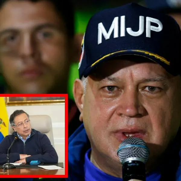 Diosdado cabello le tiró a Petro y negó vínculos del Eln con Venezuela