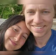 Glitza Daniela Samper y su prometido. La colombiana murió junto a su familia en un choque masivo en Vancouver, Canadá