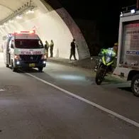 Accidente en túnel de vía al Llano dejó un motociclista muerto