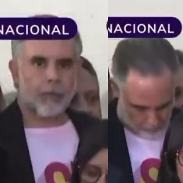 Video de Benedetti que asustó durante discurso de Petro en Plaza de Bolívar.