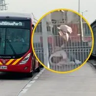 Pelea en Transmilenio