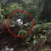Bus de servicio público se salió de la carretera y terminó cayendo en un abismo