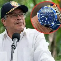 Gustavo Petro aclaró si utilizó reloj Rolex, de varios millones, en marchas