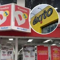 D1 y Éxito, los supermercados que más prefieren los clientes en Colombia