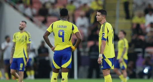 Jhon Jáder Durán y Cristiano Ronaldo