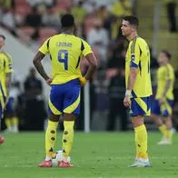 Jhon Jáder Durán y Cristiano Ronaldo