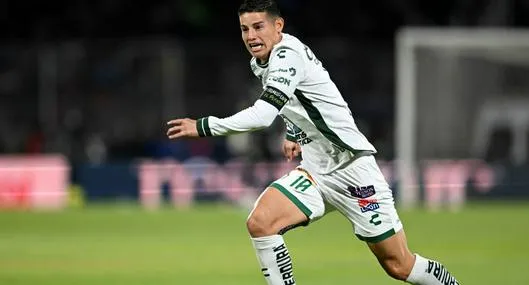James Rodríguez se dobló un tobillo y se perdió partido con León
