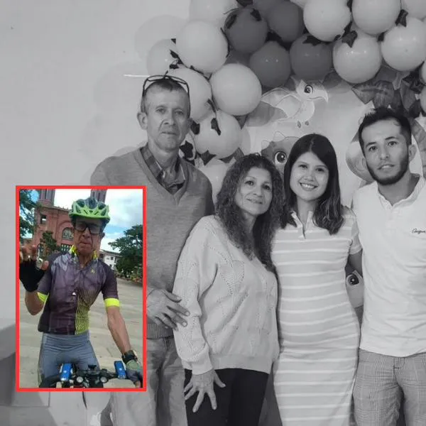 Carlos Mesa, ciclista hallado muerto en Sasaima luego de salir de Bogotá, junto a su familia