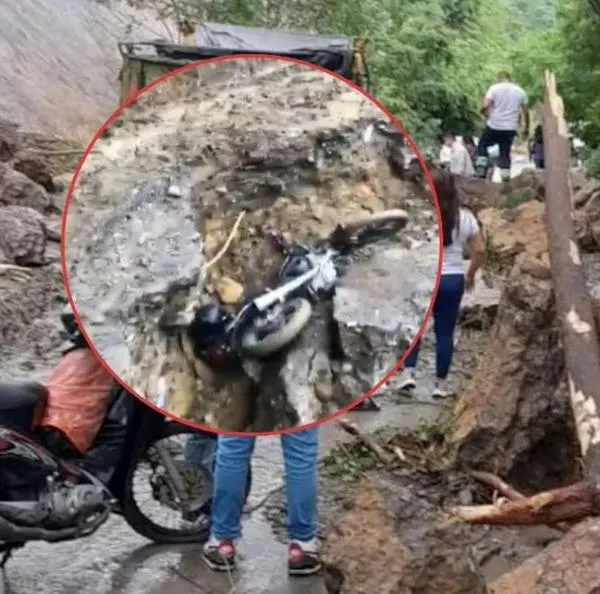 Madre e hija cayeron a un abismo cuándo intentaban cruzar derrumbe en Santander