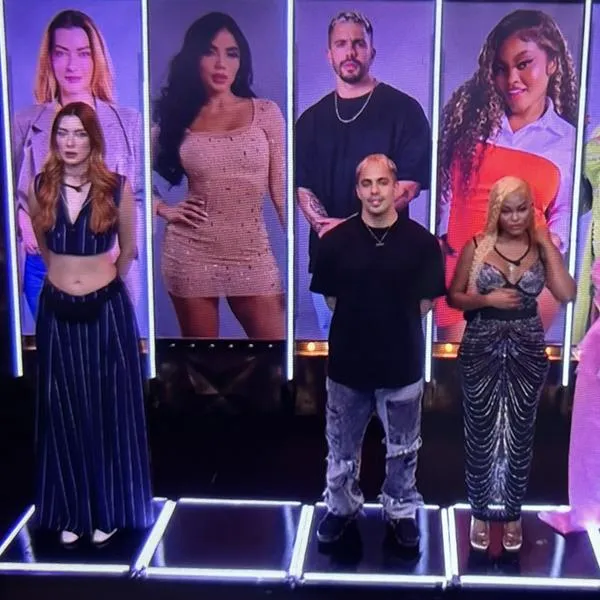 Placa de nominados de 'La casa de los famosos'