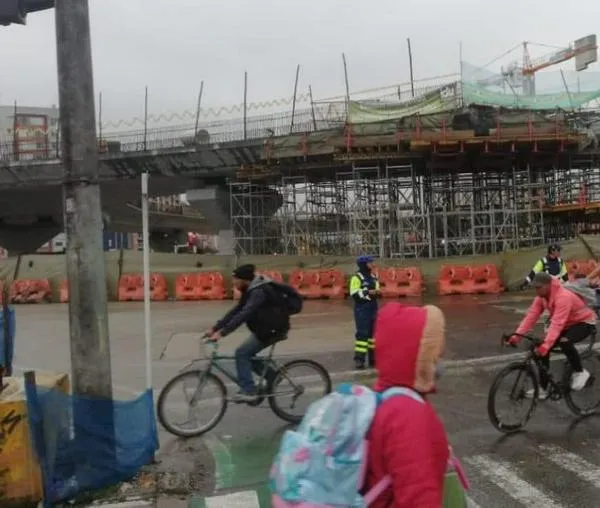 Por obras: nuevo cierre en glorieta de av. Ciudad de Cali con av. Las Américas 
