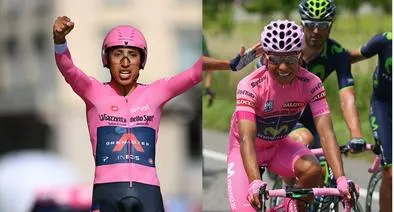 Egan Bernal y Nairo Quintana