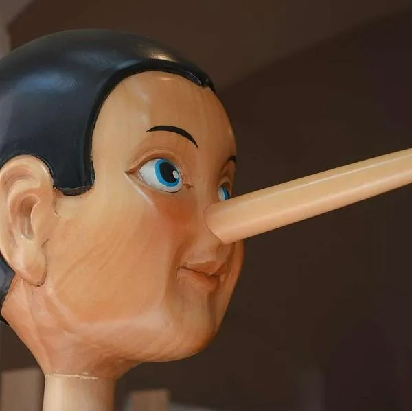 Foto de Pinocho, en nota de qué significa que una persona no acepte que miente, según psicología