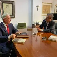Gustavo Petro y Álvaro Uribe