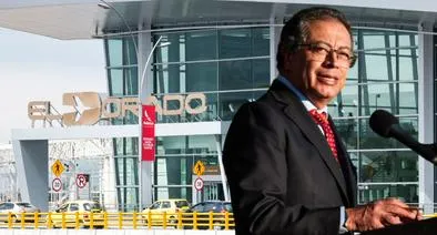 Petro daría golpe a grandes compañías, incluyendo al aeropuerto El Dorado