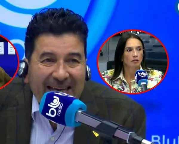 Néstor Morales gritó en Blu Radio a sus compañeros por un tema de Petro