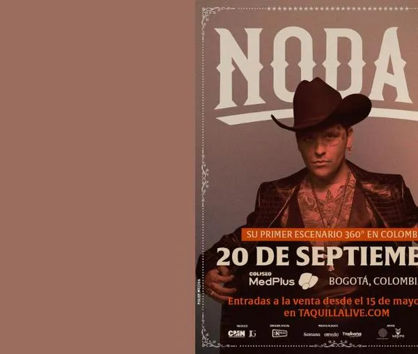 Cristian Nodal regresa a Bogotá, este 20 de septiembre en el Coliseo MedPlus 