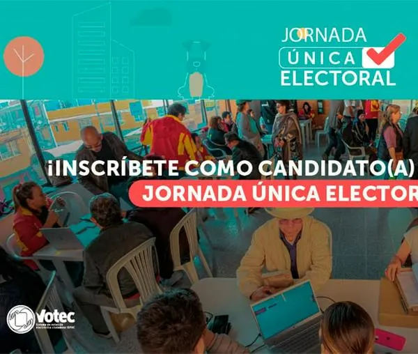 Desde mayo 12 inscripciones abiertas para Jornada Única Electoral 2025 en Bogotá 
