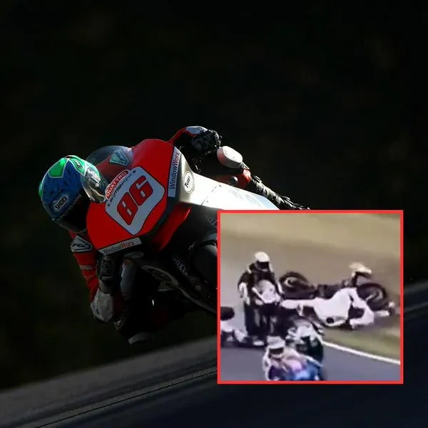 Accidente de motociclismo