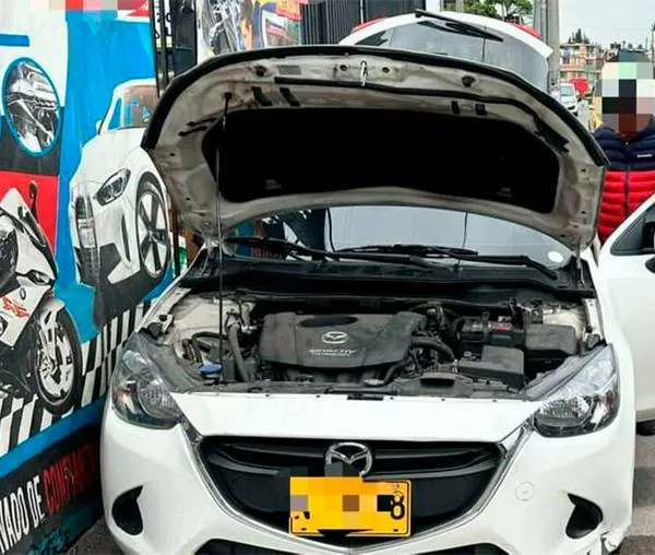 Autoridades recuperaron vehículo hurtado al sur de Bogotá ¡Tenía placas falsas! 