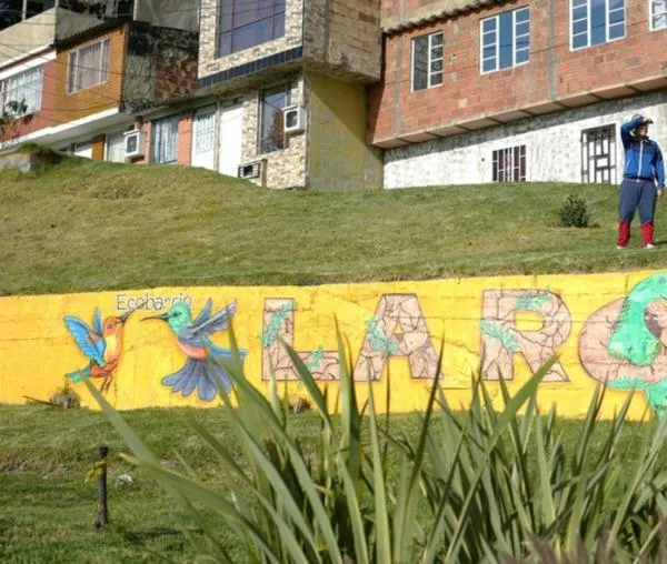 Así avanza el Ecobarrio Parque La Roca de la localidad de San Cristóbal 