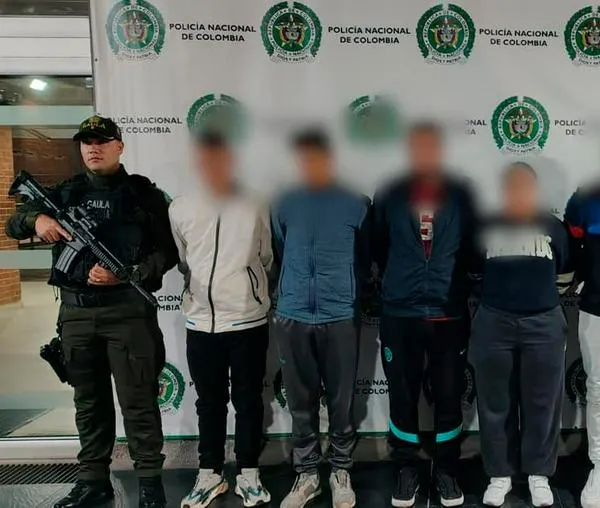Cayó la banda ‘Arcángel’ por secuestro extorsivo y violencia sexual en Bogotá  