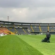 Cancha de El Campín, luego de concierto de Maluma