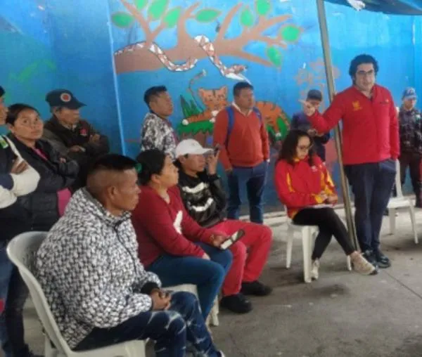 Distrito y comunidad Emberá llevan un mes de trabajo articulado en La Rioja 