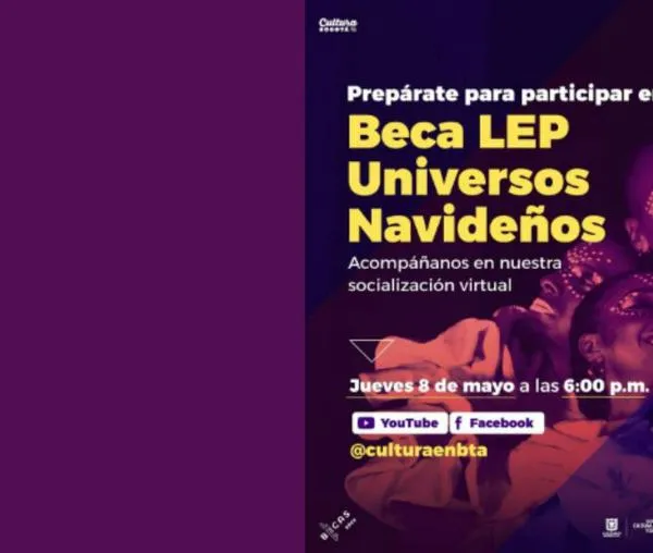 ¿Dudas sobre la Beca LEP Universos Navideños? Live jueves 8 de mayo las aclarará 