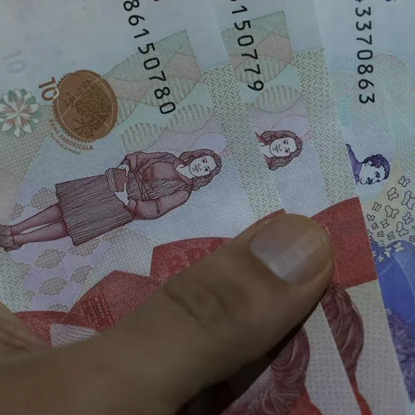 Imagen ilustrativa de dinero colombiano. 