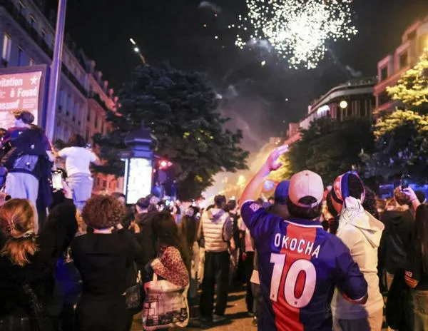 Celebraciones por el paso del PSG a la final de Liga de Campeones dejan tres  heridos y 47 detenidos