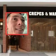 'Tiktoker' fue a Crepes & Waffles por primera vez y quedó enamorado de meseras