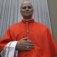 Newly elevated cardinal, US prefect of the Dicastery for Bishops Robert Francis Prevost attends a courtesy visit of relatives following a consistory for the creation of 21 new cardinals in The Vatican on September 30, 2023. Pope Francis elevates 21 clergymen from all corners of the world to the rank of cardinal -- most of whom may one day cast ballots to elect his successor. (Photo by Tiziana FABI / AFP)