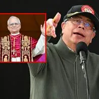 Gustavo Petro recibe al papa Robert Francis Prevost con dardo a Estados Unidos