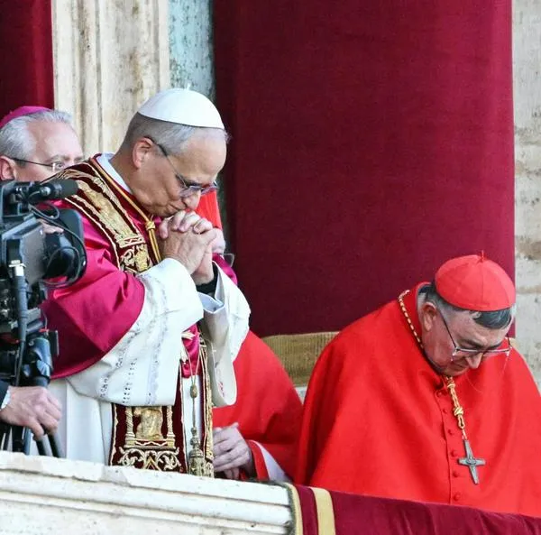 Robert Prevost durante su posesión como el papa León XIV. Es aficionado del tennis